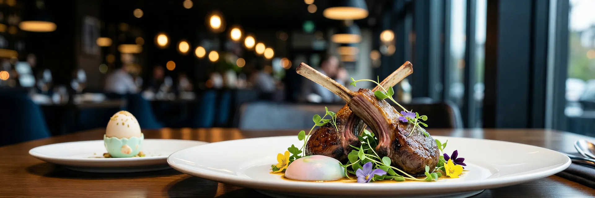 A plated dish from the menu