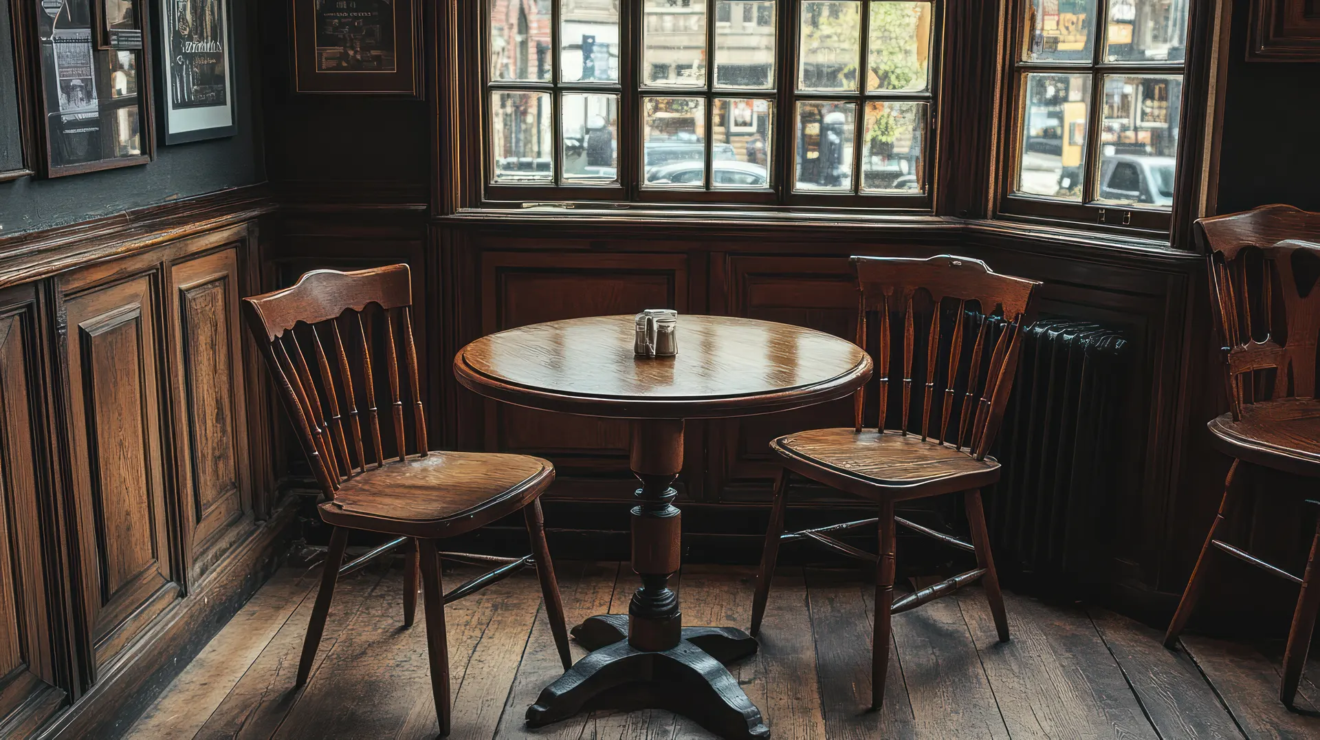 An independent restaurant dining room, the business an owner is deciding how to invest in