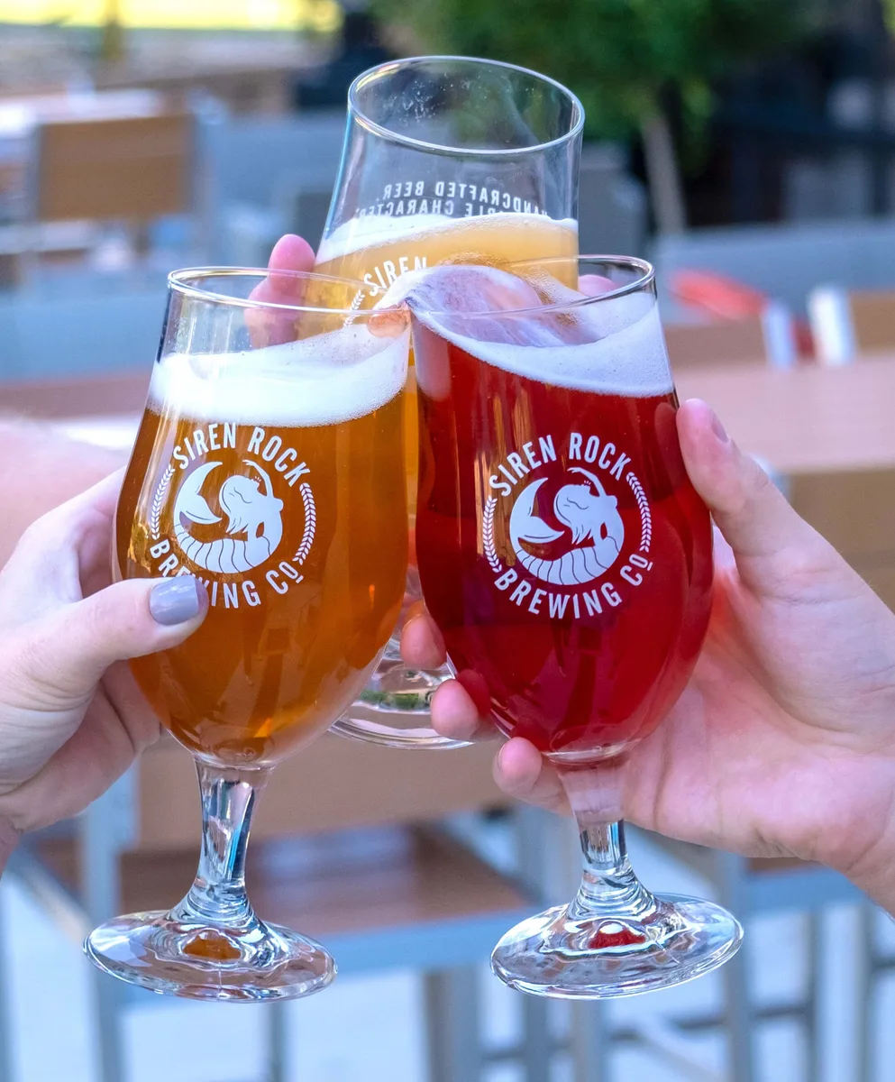 Siren Rock craft beer lineup
