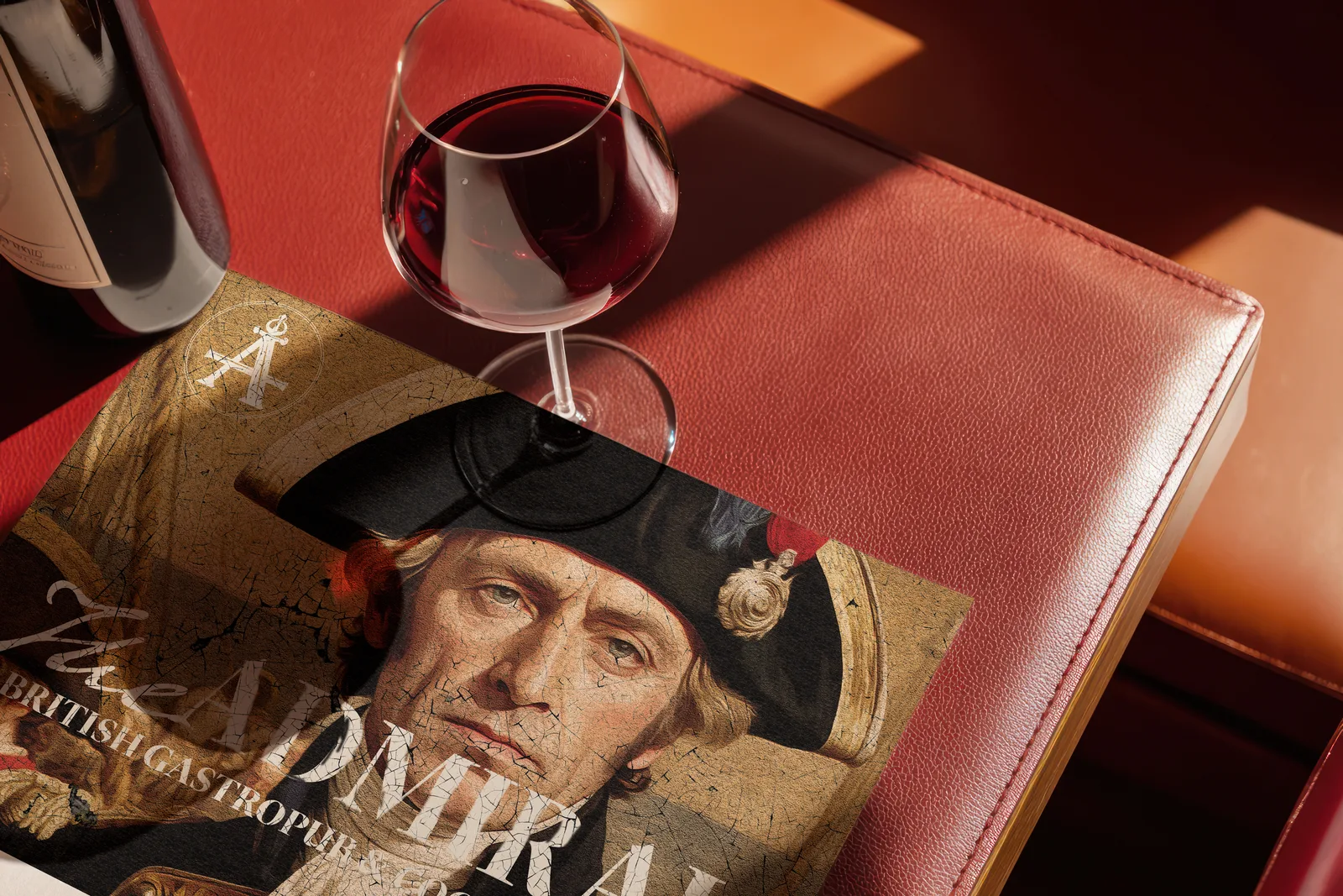 The Admiral brand collateral mockup